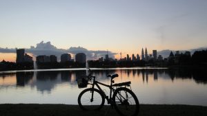 Kuala Lumpur night cycling