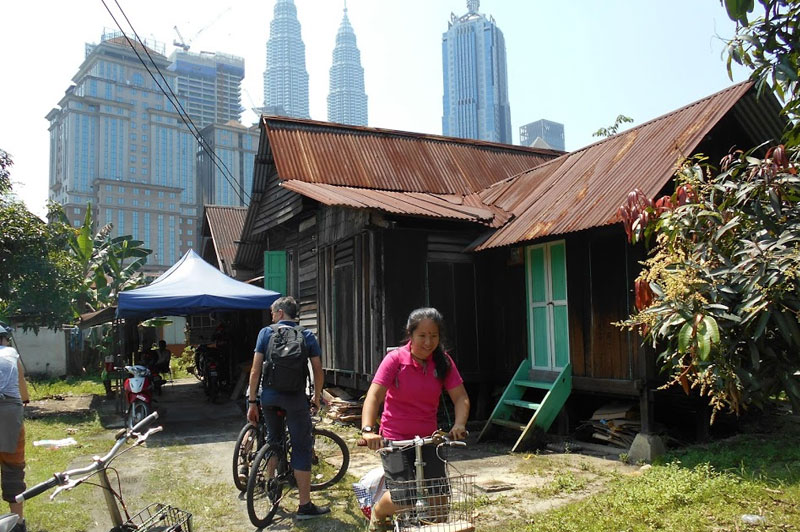 Kampung Baru cycle tour