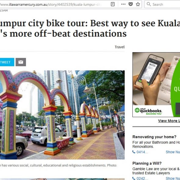 Kuala Lumpur city bike tour